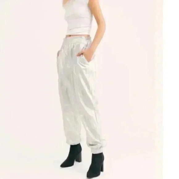 Free People Heavy Metal Shine Pants - Picture 1 of 3
